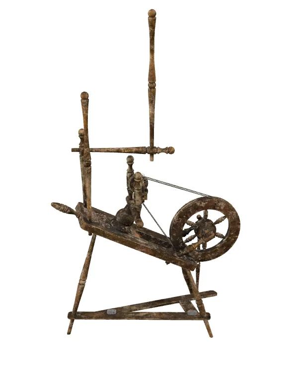 Modello 3D dell'antico filatoio
